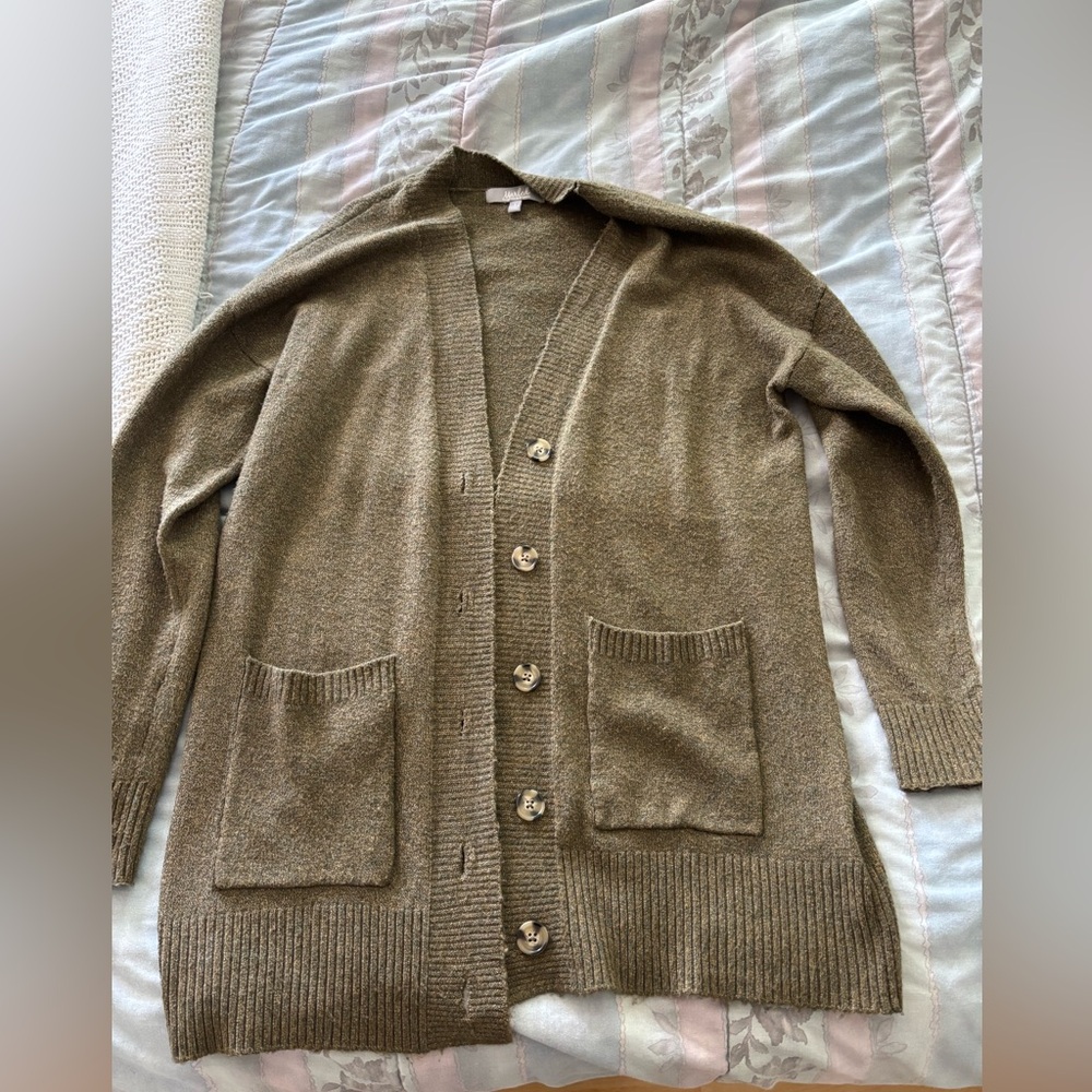 Green Cardigan